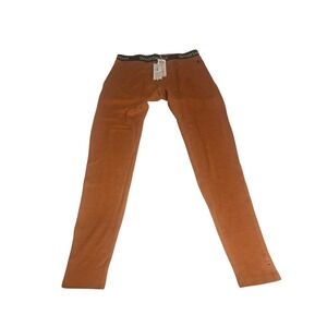 Smartwool Men Merino Wool Thermal Long Underwear Pants Orange XL TG NWT